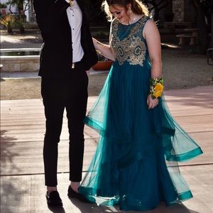 Emerald Goddess Gown